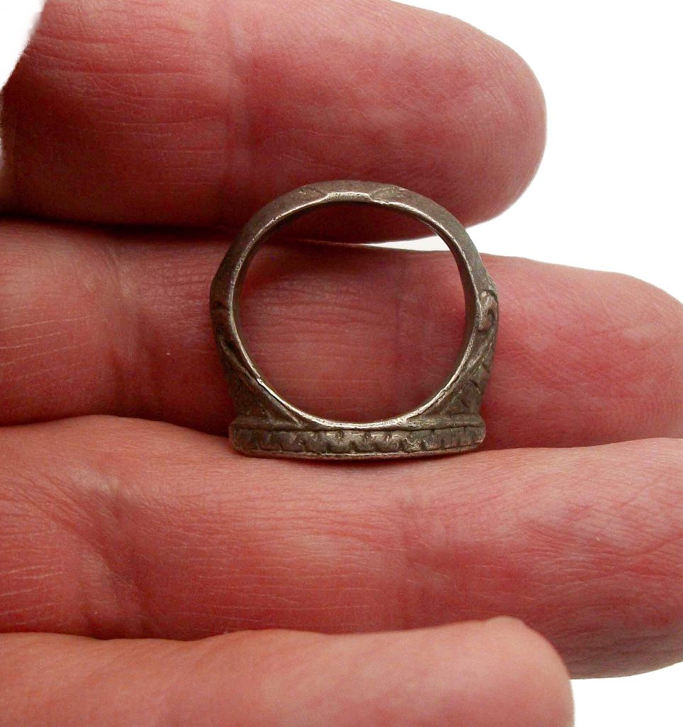 Silver Timurid Inscribed Ring - Antiquities by Objects Eclectic