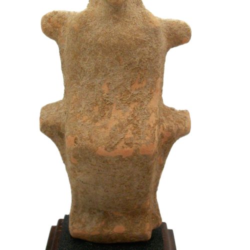 Greek Terracotta Seated Goddess