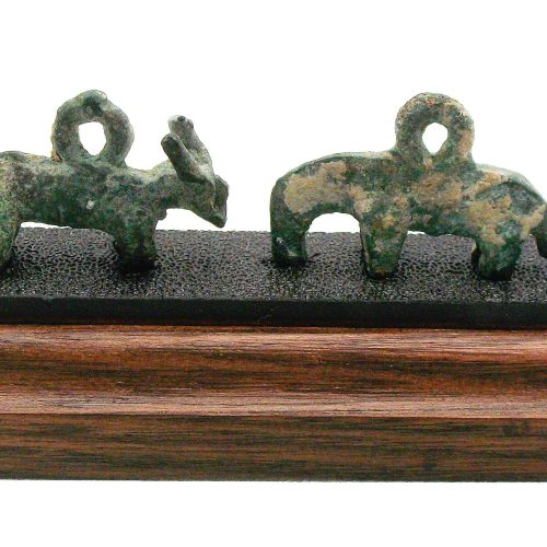 Luristan Bronze Animal Pair