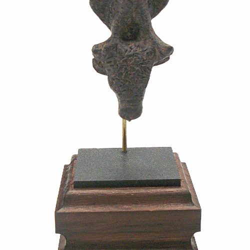 Roman Bronze Imperial Eagle perched on a Bulls Head No.2