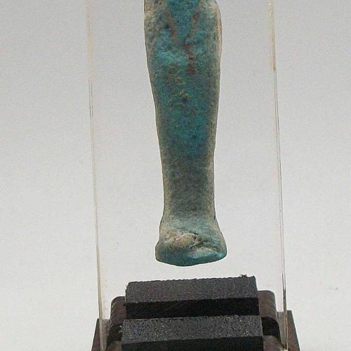 Egyptian Blue/Green Faience Shabti