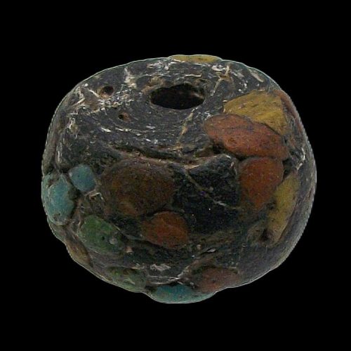 Phoenician or Carthaginian Large Glass Coloured Bead