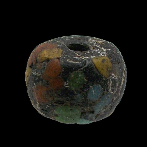 Phoenician or Carthaginian Large Glass Coloured Bead