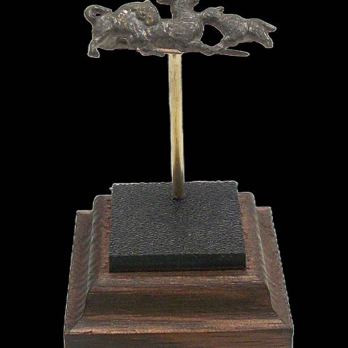 Roman Tinned Bronze Lion and Dog Attacking a Deer Brooch