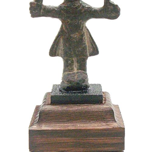 Iberian Bronze Statue of a Priest Figure