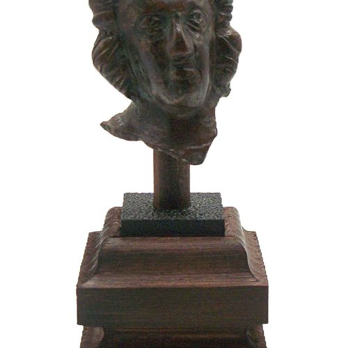 Roman Bronze Head of a woman