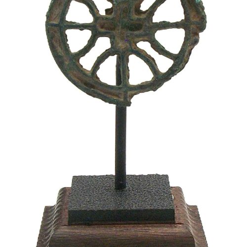 Western Asiatic Bronze Stamp Seal with Cross