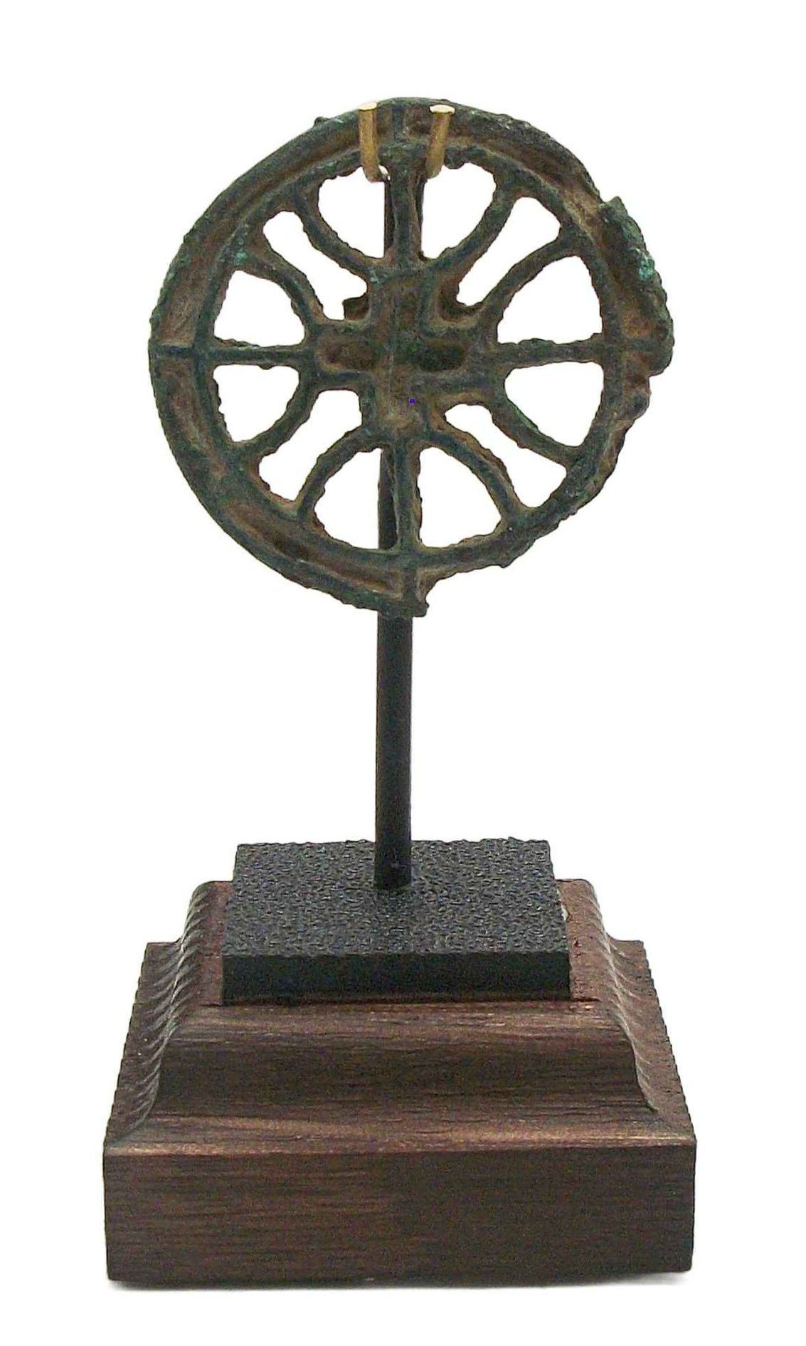 Western Asiatic Bronze Stamp Seal with Cross